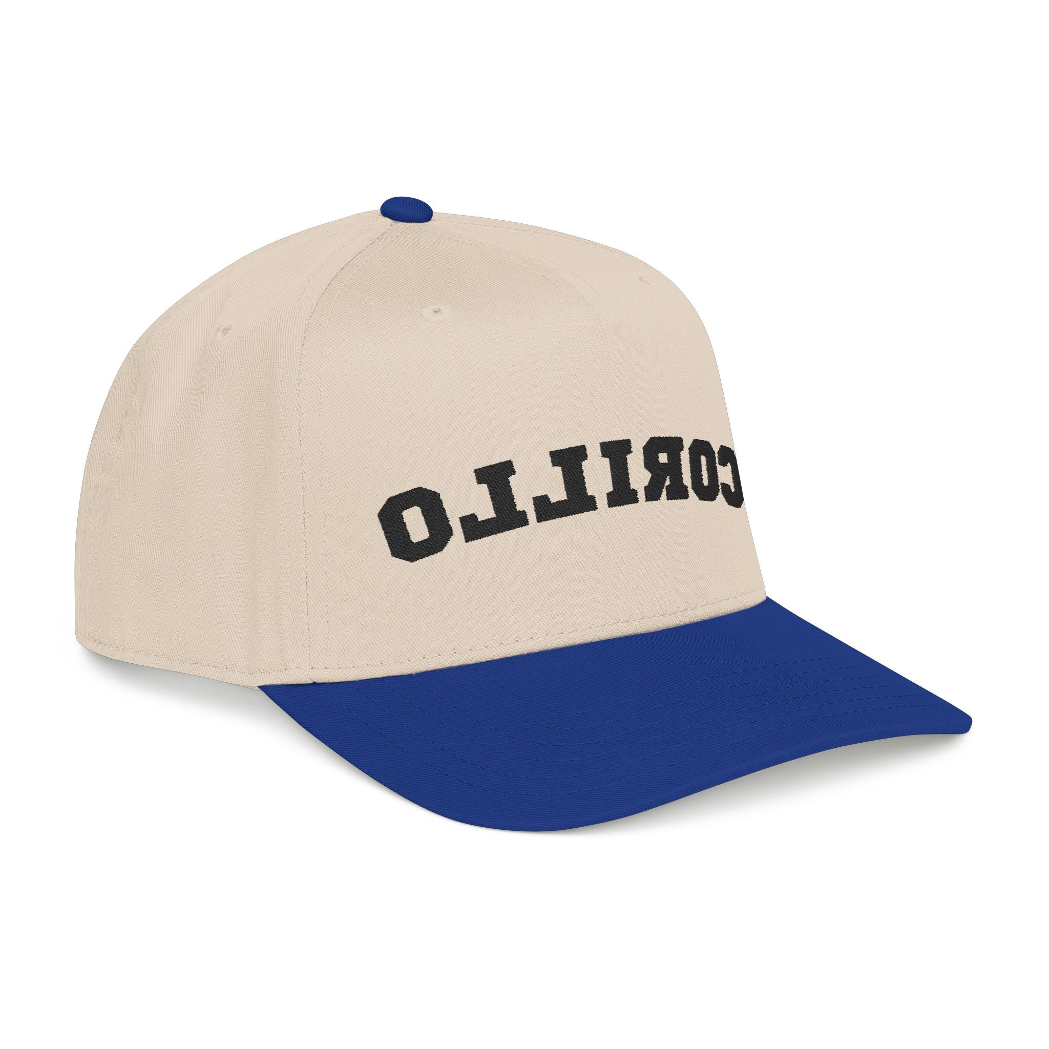 Corillo (Black) - Mid Profile Baseball Cap