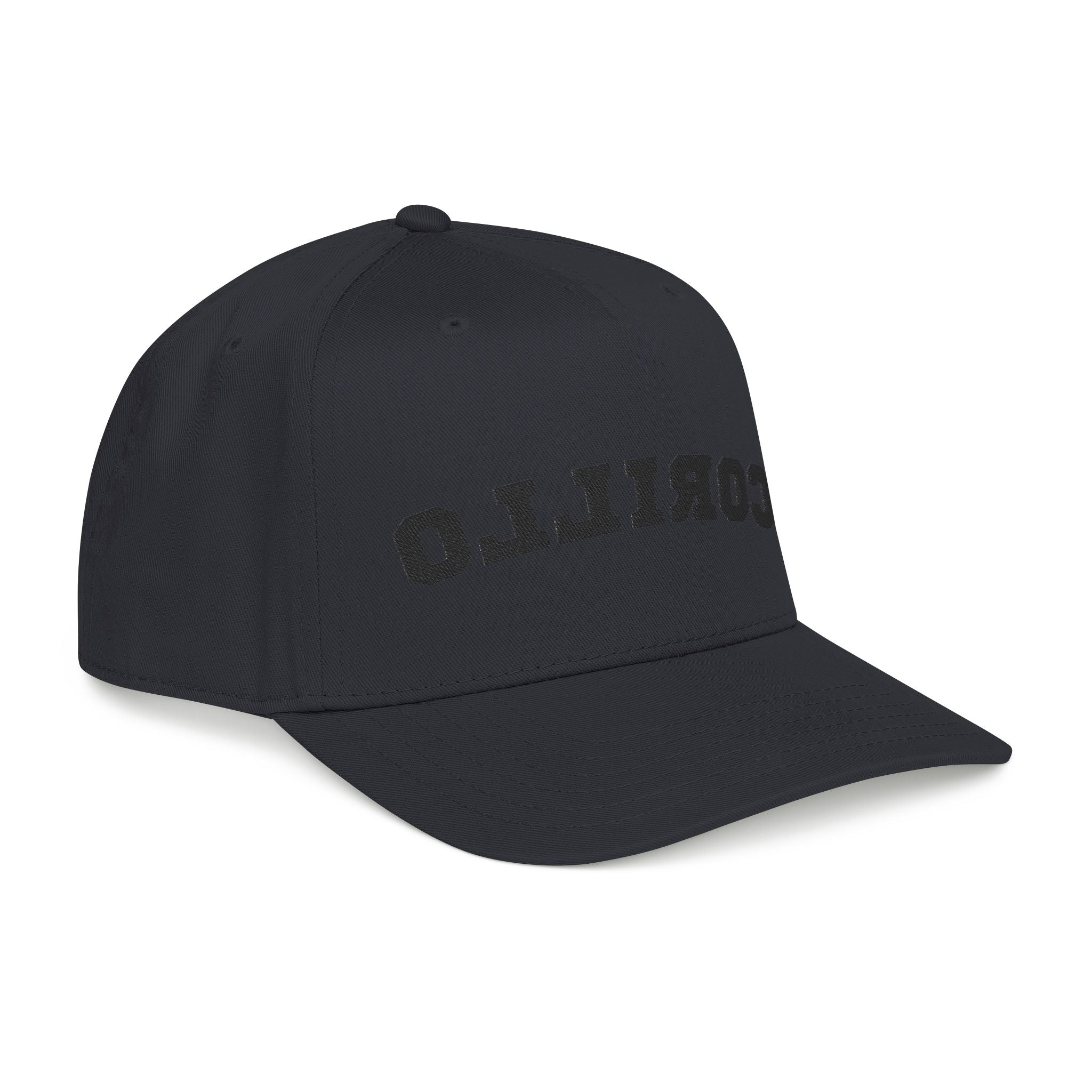 Corillo (Black) - Mid Profile Baseball Cap