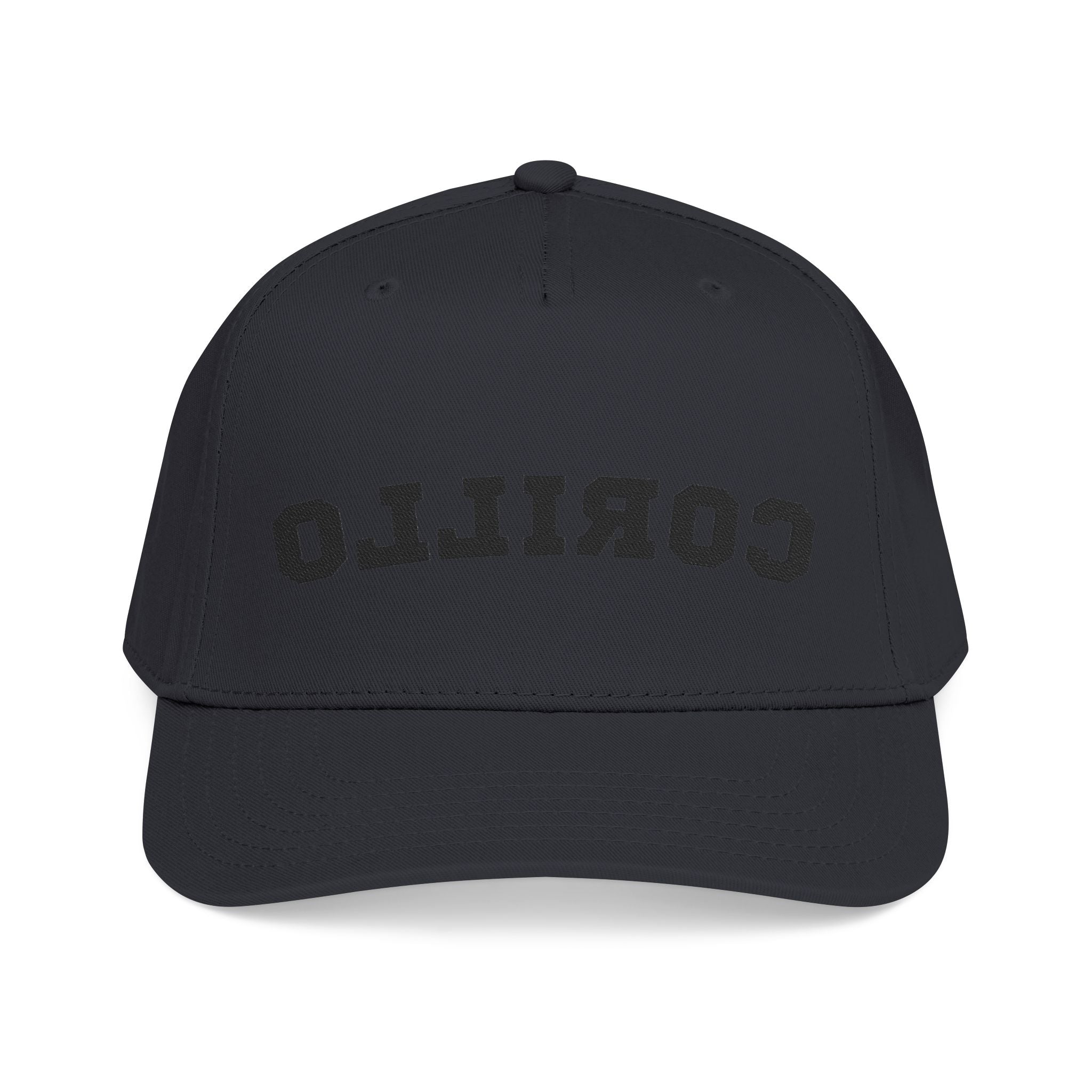 Corillo (Black) - Mid Profile Baseball Cap